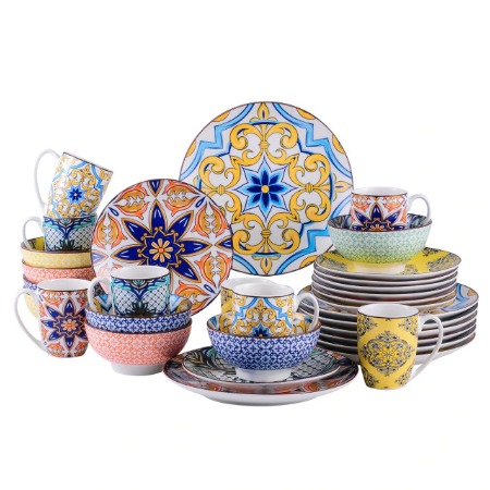 JASMIN 32-dielna jedálenská sada z porcelánu