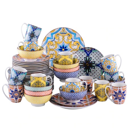 JASMIN 48-dielna jedálenská sada z porcelánu
