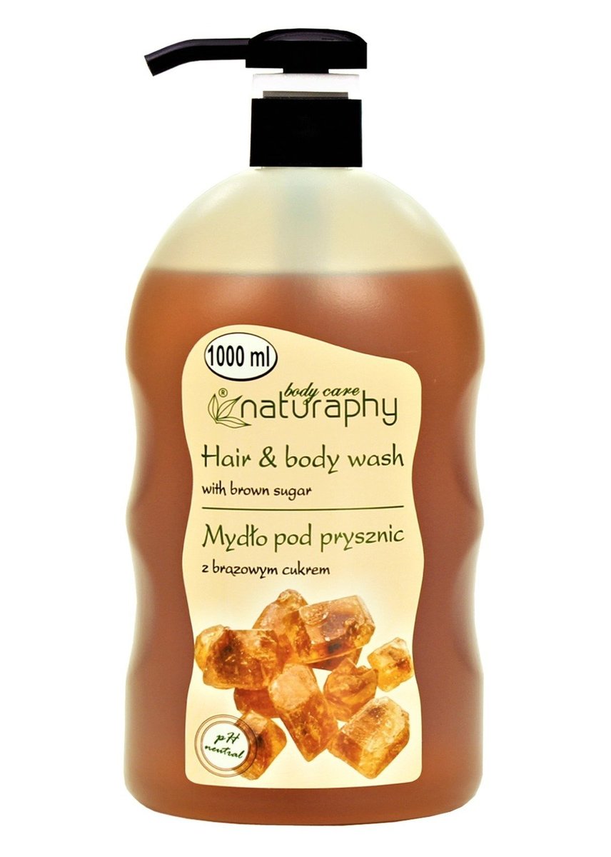 Naturaphy Sprchový gél 2v1 s hnedým cukrom 1000ml