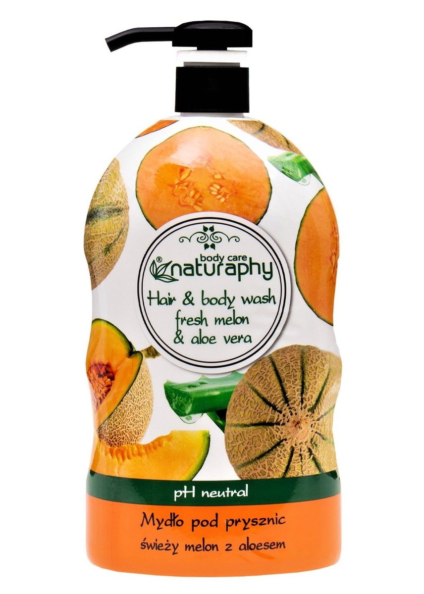 Naturaphy Sprchový gél 2v1 Melón a Aloe Vera 1000ml