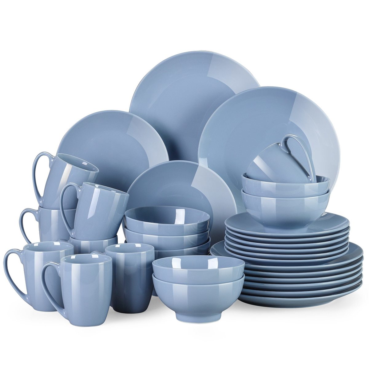 DS Purple 32-dielna porcelánová jedálenská sada