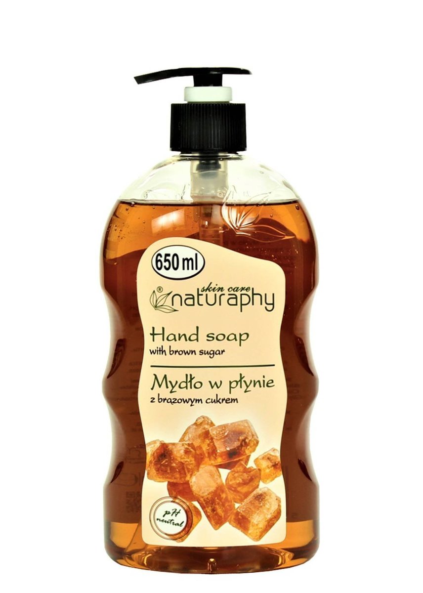 Naturaphy Tekuté mydlo Hnedý cukor 650 ml