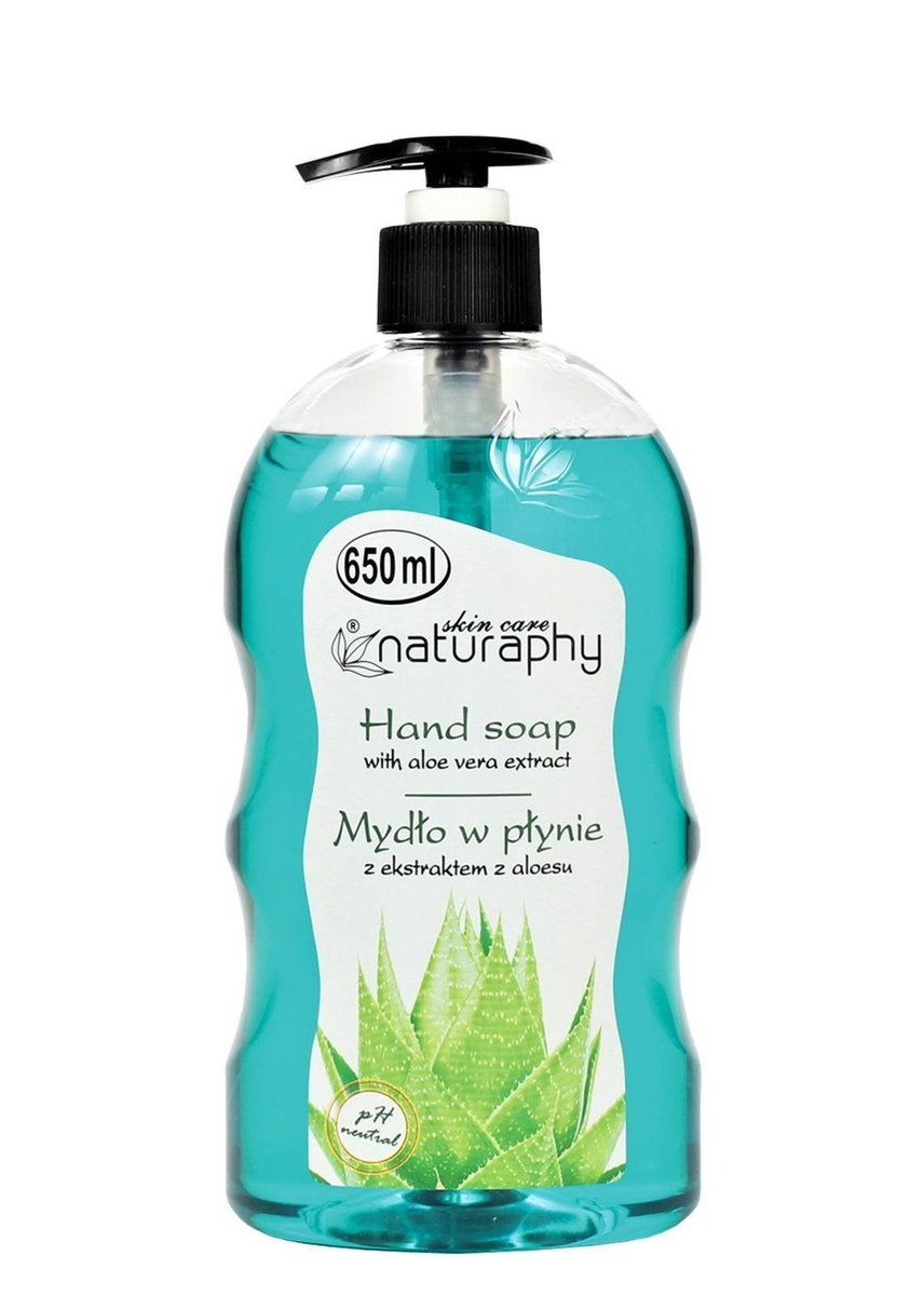 Naturaphy Tekuté mydlo Aloe vera 650 ml