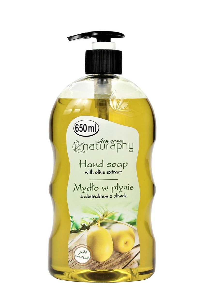 Naturaphy Tekuté mydlo s olivovým extraktom 650 ml
