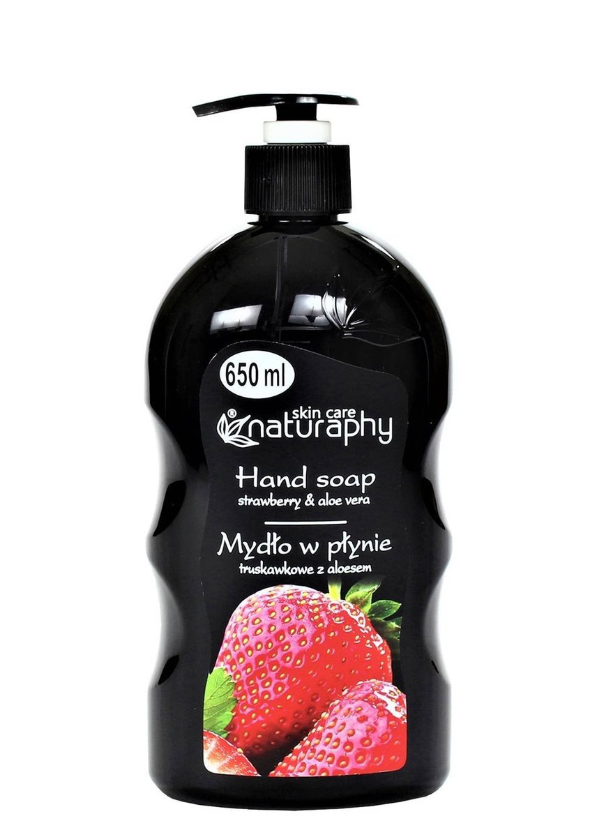 Naturaphy Tekuté mydlo Jahoda 650ml