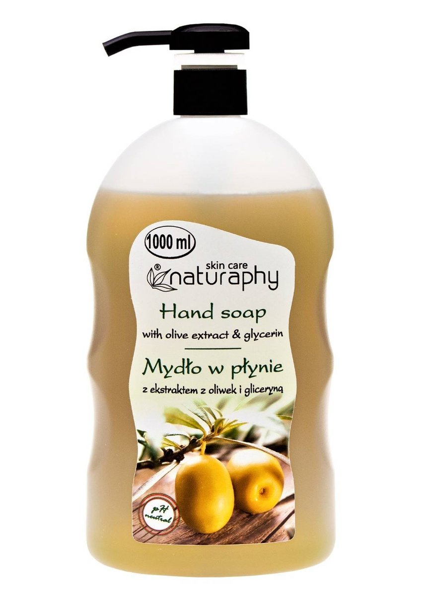 Naturaphy Tekuté mydlo s olivovým extraktom 1000 ml