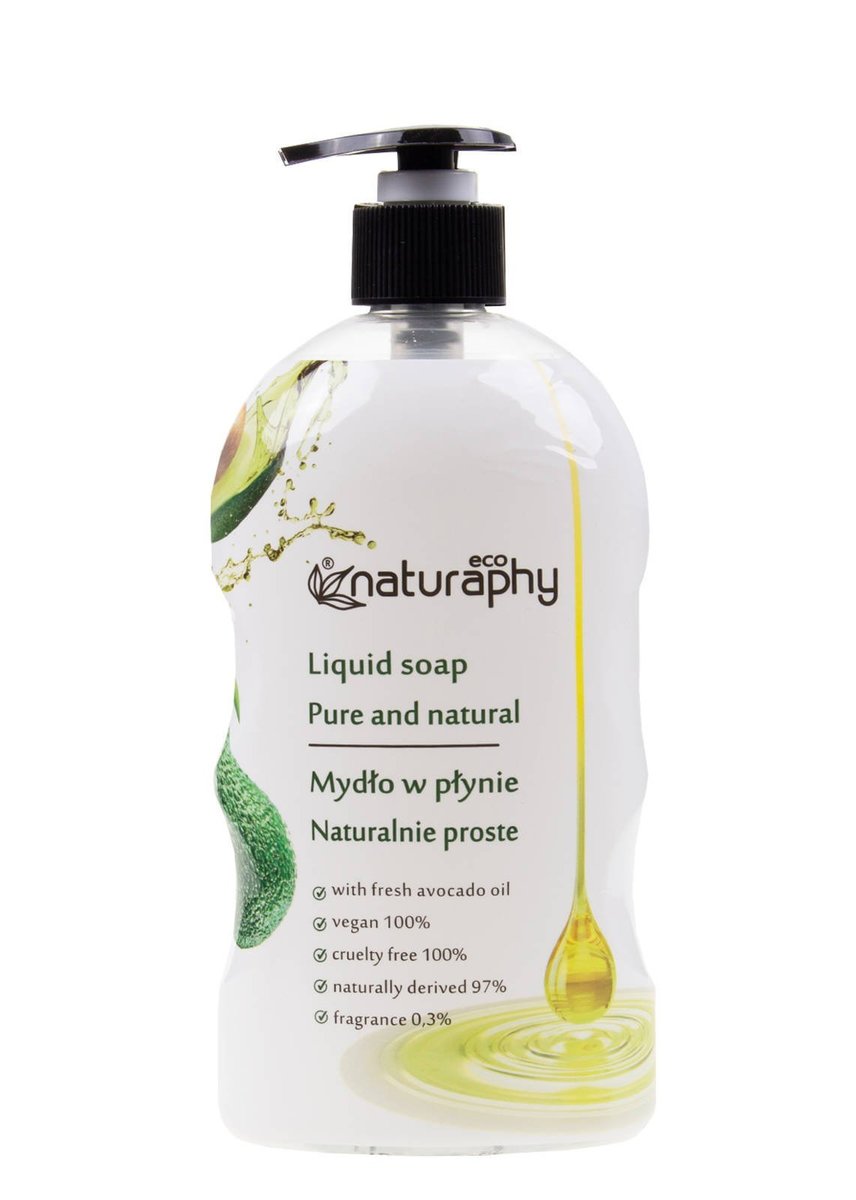 Naturaphy Eco Tekuté mydlo s avokádovým olejom 650 ml