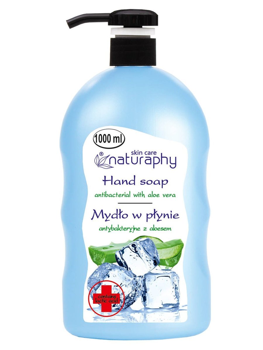 Naturaphy Antibakteriálne tekuté mydlo s Aloe vera 1000 ml