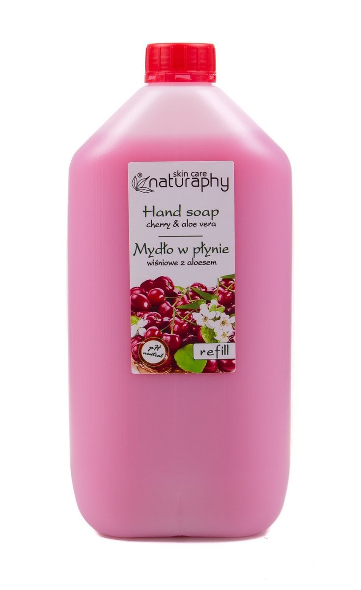 Naturaphy Tekuté mydlo Višňa Aloe vera 5 l