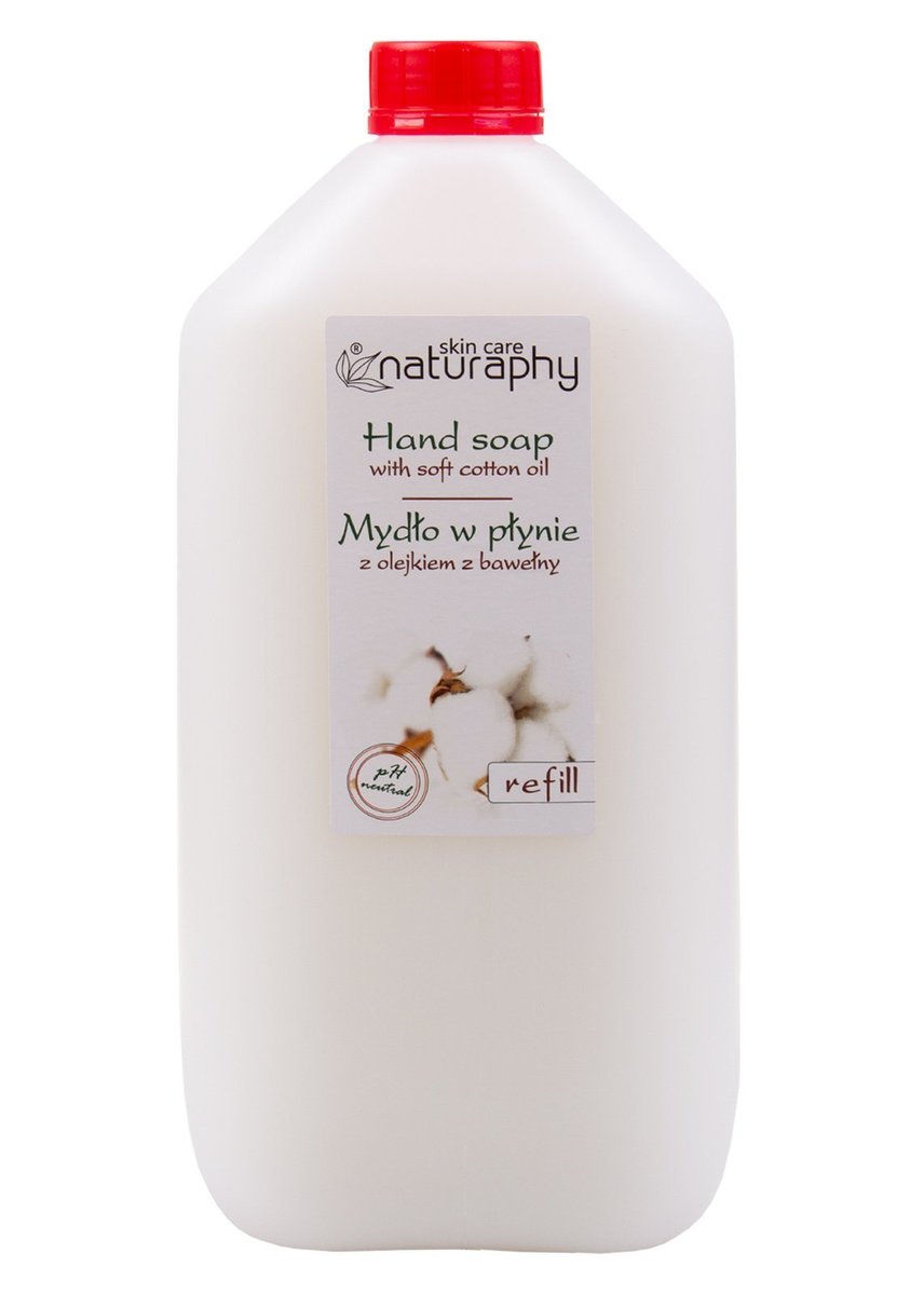 Naturaphy Tekuté mydlo s bavlníkovým olejom 5 l
