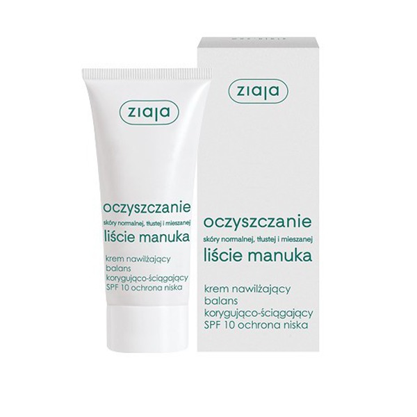 Ziaja Manuka SPF 10 denný pleťový krém 50 ml