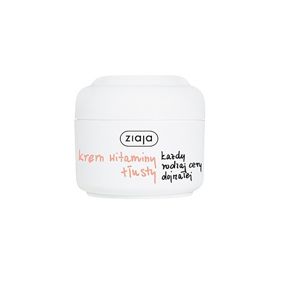 Ziaja Vitamíny Mastný vyživujúci pleťový krém nočný 50 ml