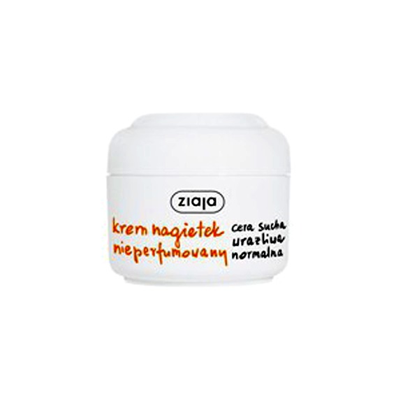 Ziaja Nechtík neparfumovaný denný a nočný pleťový krém 50 ml