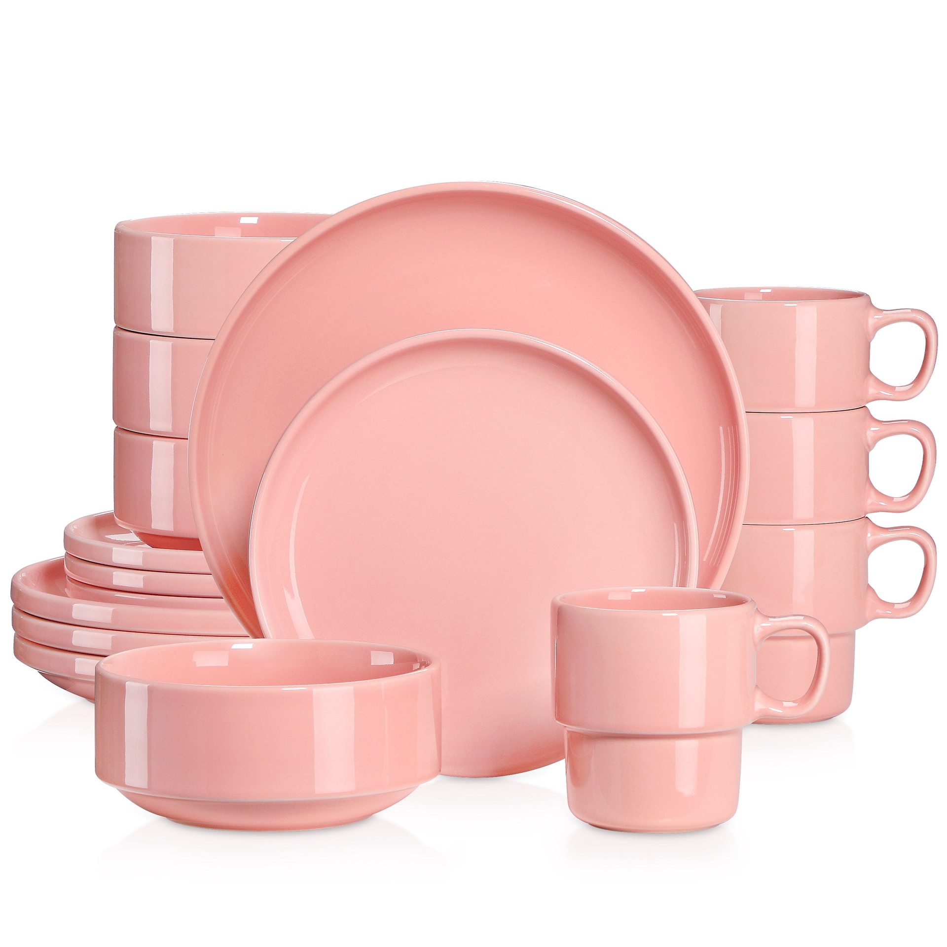 DSK Pink 32 dielna porcelánová jedálenská sada