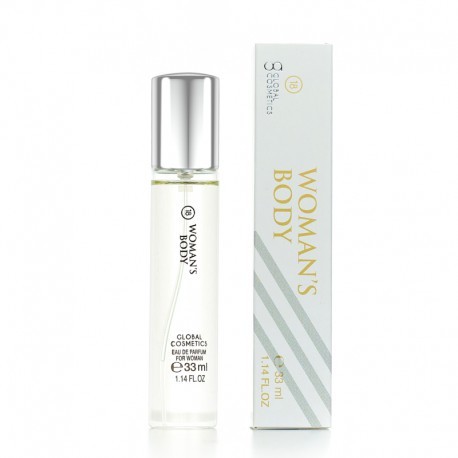 Global Cosmetics 018 WOMAN'S BODY parfumovaná voda dámska 33 ml