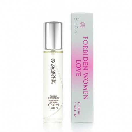 Global Cosmetics 025 FORBIDDEN WOMEN LOVE parfumovaná voda dámska 33 ml