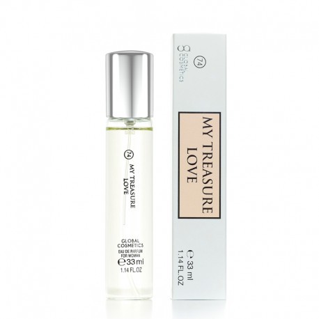Global Cosmetics 074 MY TREASURE LOVE parfumovaná voda dámska 33 ml