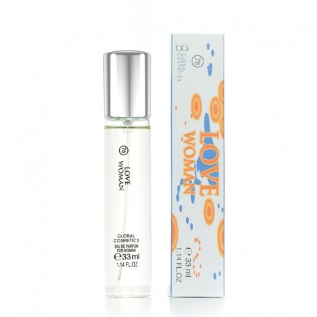 Global Cosmetics 078 LOVE WOMAN parfumovaná voda dámska 33 ml