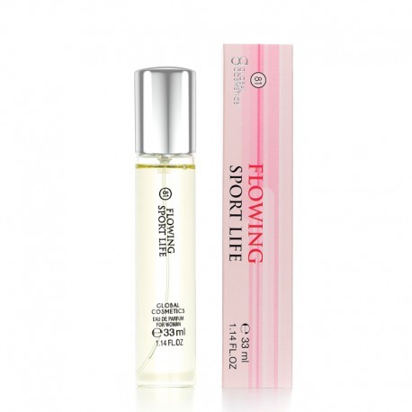 Global Cosmetics 081 FLOWING SPORT LIFE parfumovaná voda dámska 33 ml