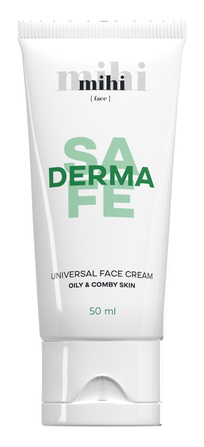 Mihi Derma Safe Pleťový denný-nočný krém na mastnú a zmiešanú pleť 50ml