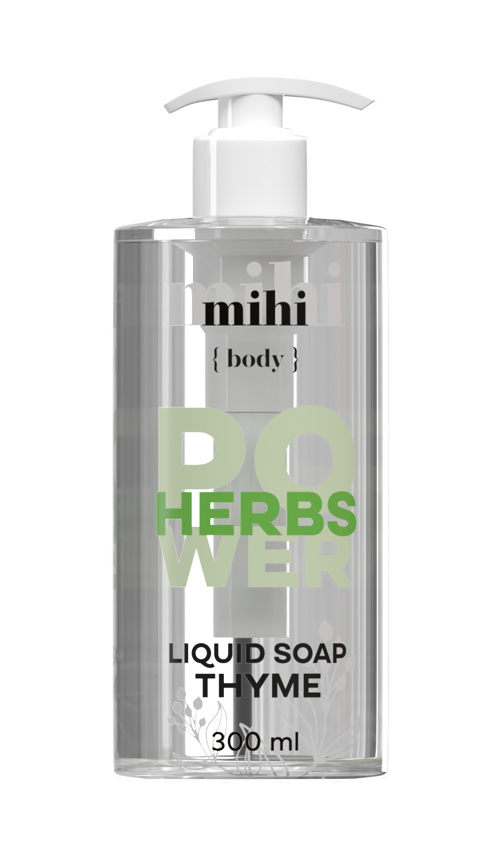 Mihi Herbs Power tekuté mydlo Tymián 300 ml