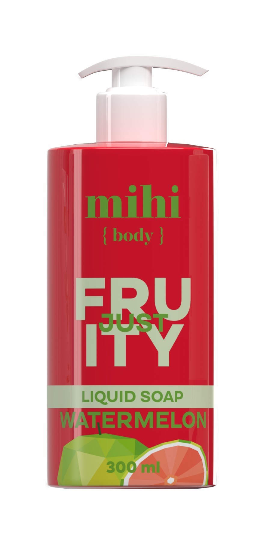 Mihi Just Fruity tekuté mydlo Vodný melón 300 ml