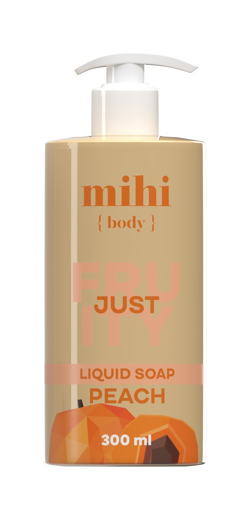 Mihi Just Fruity tekuté mydlo Broskyňa 300 ml