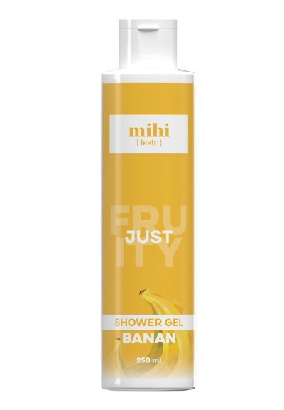 Mihi Just Fruity Sprchový gél Banán 250 ml
