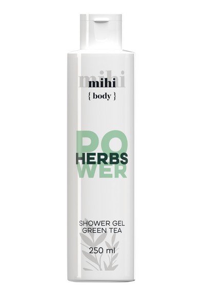 Mihi Herbs Power Sprchový gél Zelený čaj 250 ml