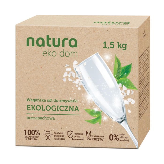 Natura Eko Dom Ekologická soľ do umývačky riadu 1,5 kg