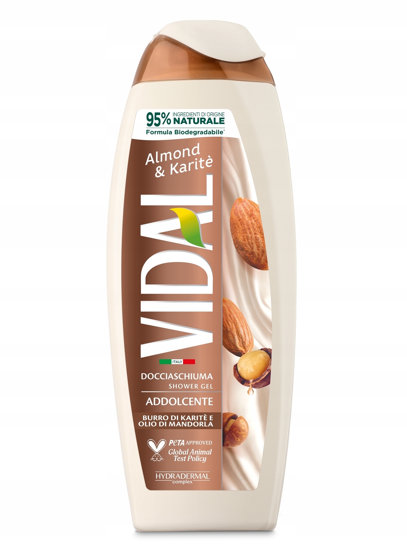 Vidal Sprchový gel Mandľový olej a Bambucké maslo 250 ml