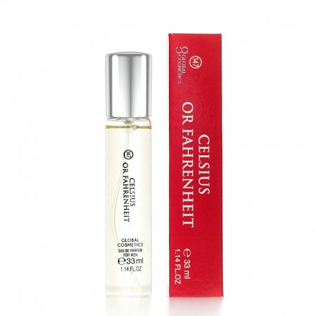 Global Cosmetics 147 CELSIUS OR FAHRENHEIT parfumovaná voda pánska 33 ml