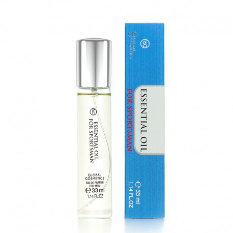Global Cosmetics 160 ESSENTIAL OIL SPORTSMAN parfumovaná voda pánska 33 ml