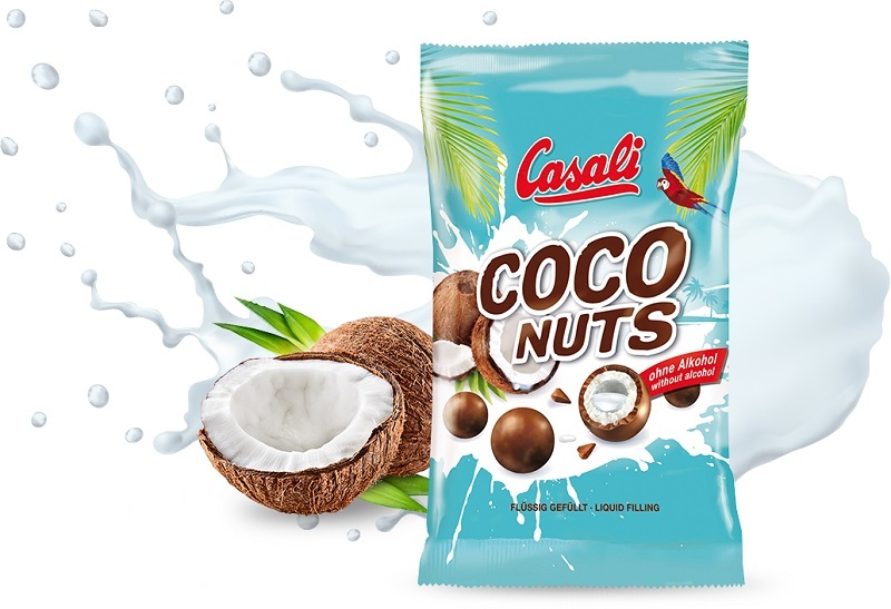 Casali Coconuts kokosové dražé bez alkoholu 100g