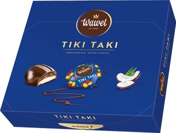 Wawel Tiki Taki čokoládky s kokosovo-arašidovou náplňou 330g