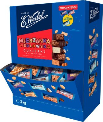 E. Wedel Mieszanka Wedlowska mix bonbónov v horkej čokoláde 3kg