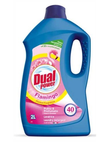 Dual Power univerzálny prací gél Flamingo 2l 40 PD