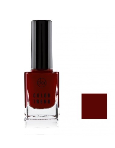 DOR COLOR TREND Lak na nechty 37/1 bordó 11 ml