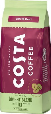 Costa Coffee Bright blend zrnková káva 100% Arabica 200g