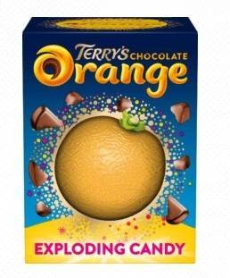 Terry's Chocolate Orange Exploding candy 147g