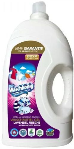 Der Waschkönig Lavendel Frische Gél na pranie univerzálny 5l 166 PD