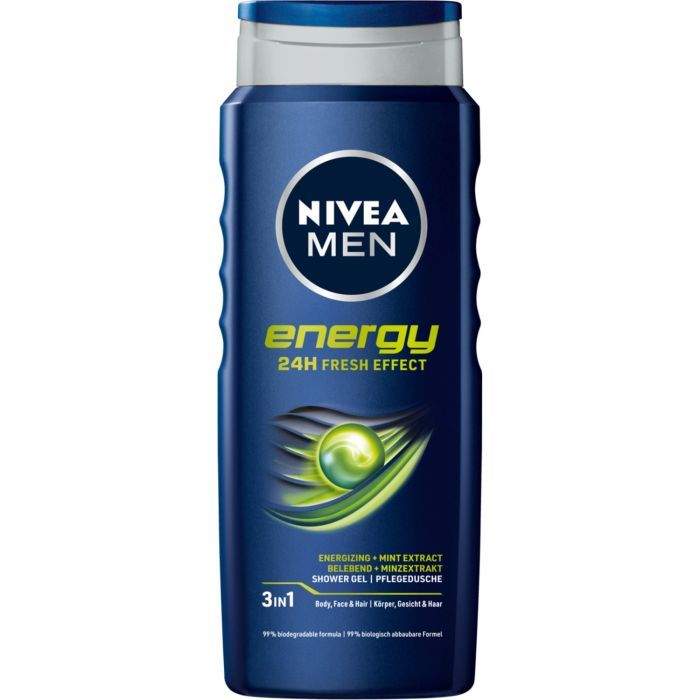 Nivea Men Energy sprchový gél 500 ml