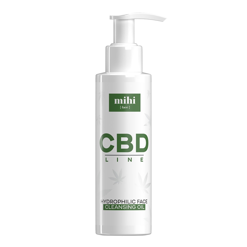 Mihi CBD Line Hydrofilný olej na čistenie pleti 100 ml