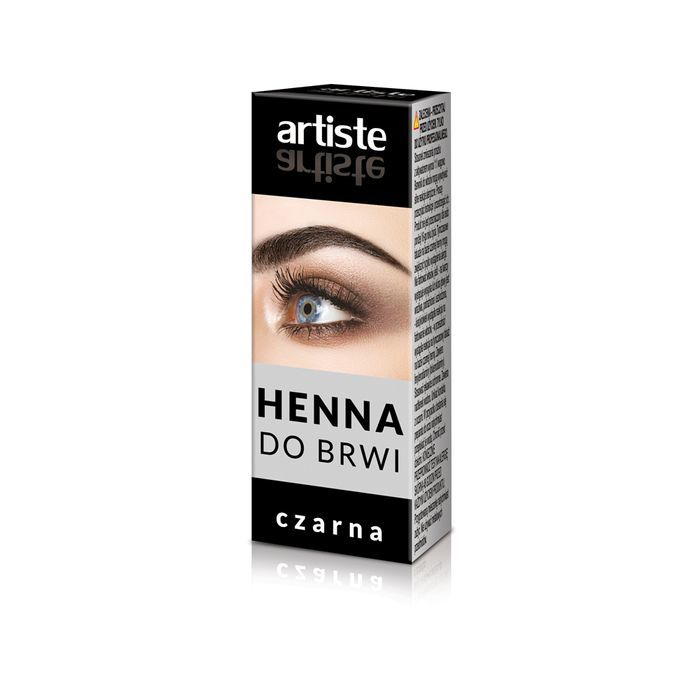Artiste Henna farba na obočie čierna 9g