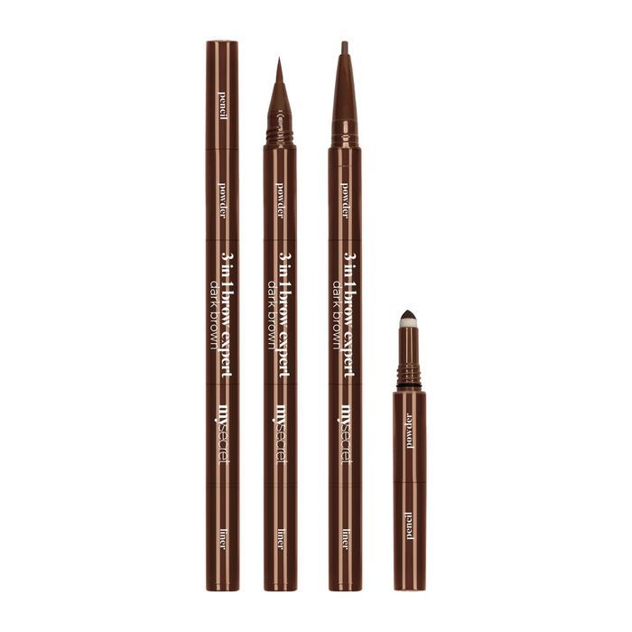 My Secret Ceruzka na obočie 3v1 Dark Brown 9g