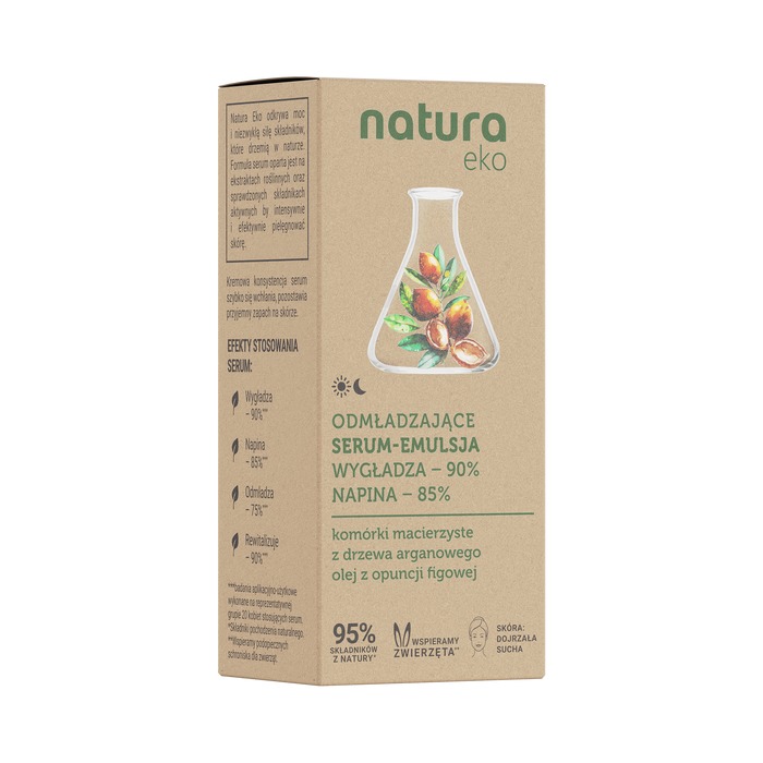 Natura Eko Pleťové sérum s kmeňovými bunkami arganu 30 ml