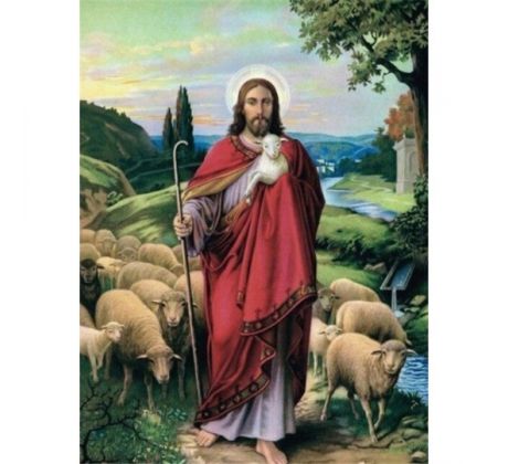 Diamantové maľovanie Pán je môj pastier 1