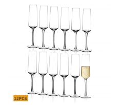 Poháre na šampanské 280ml 12ks