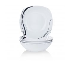 FIONA sada misiek z porcelánu 4ks 1050ml