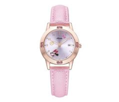 Dievčenské hodinky Minnie 14136 ružové